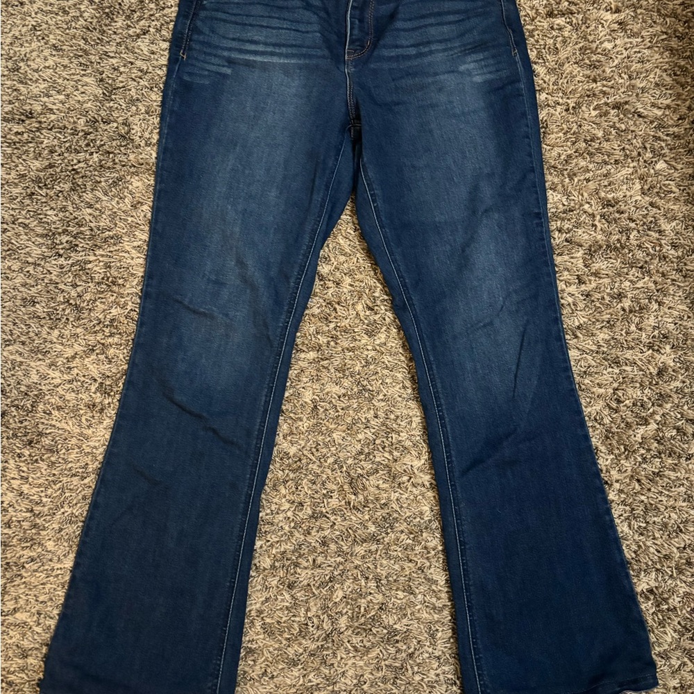 Wit & Wisdom Britany ‘Ab’solution High Waisted Itty Bitty Bootcut Jeans, Size 10